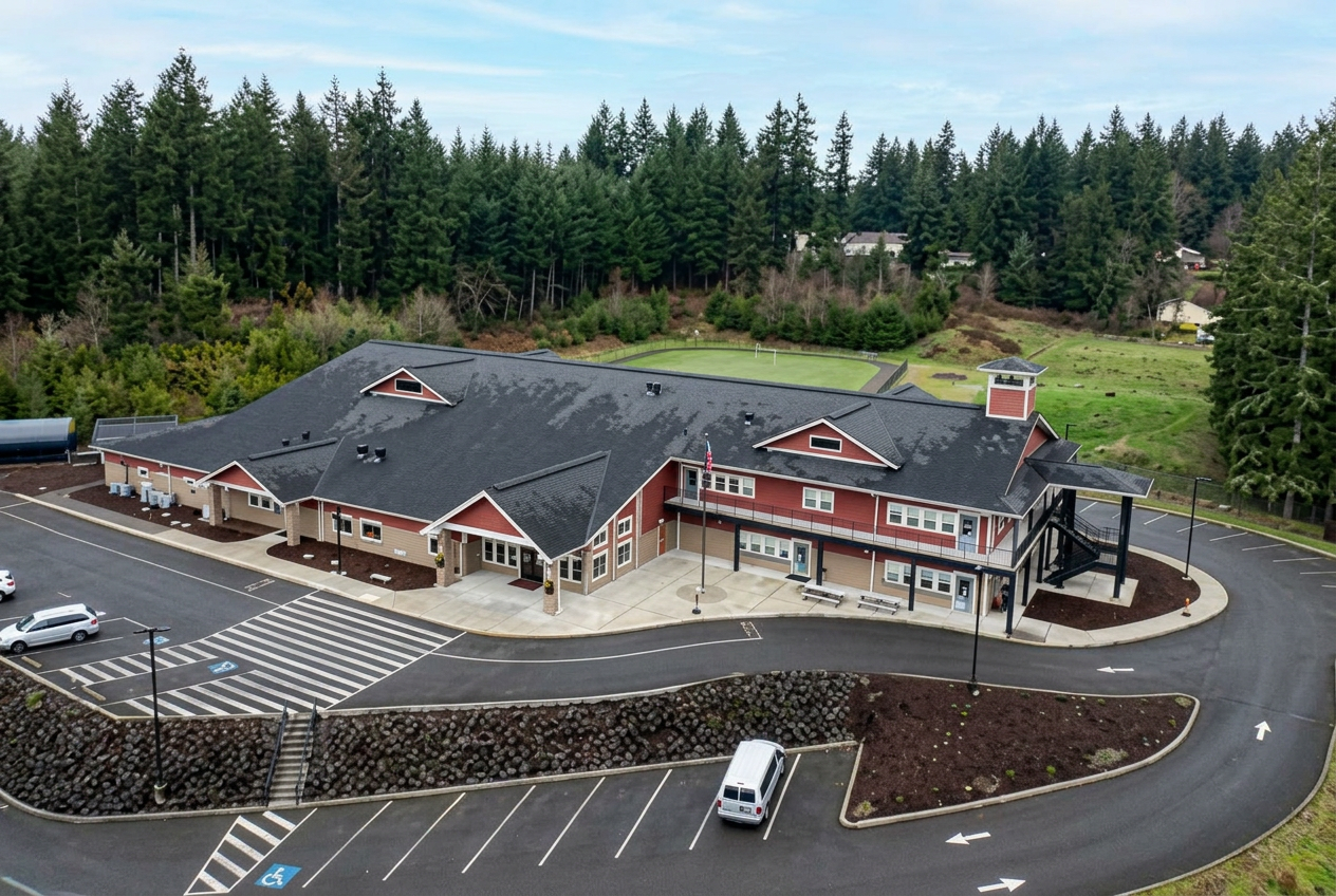 Lewis County Adventist School building in Chehalis, WA